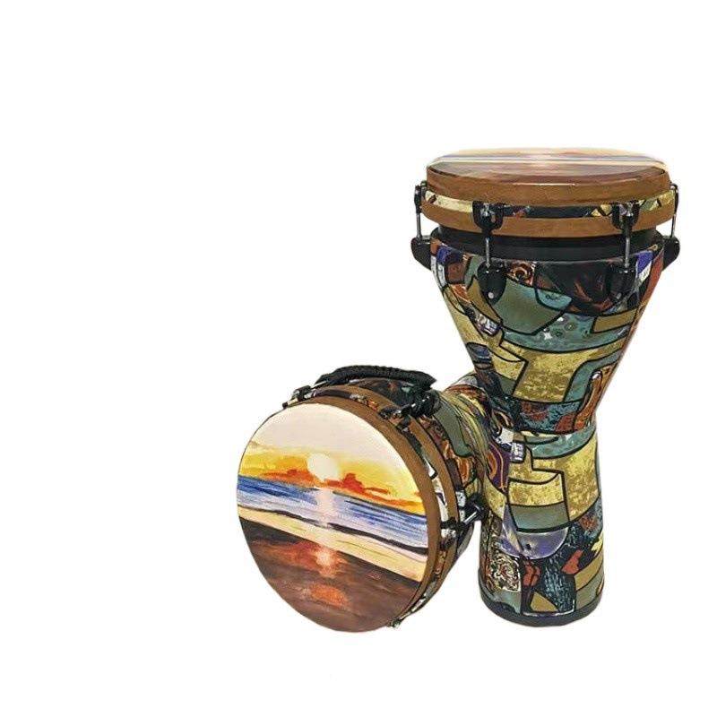 洲鼓12寸成人初学标准1者0CLJ寸c手拍鼓儿童幼儿园pv非专业手鼓 - 图3