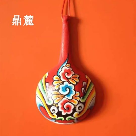 鼎麓 儿童喜爱小礼品 民间工艺 小马勺脸谱 社火彩绘脸谱家居装饰