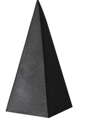 侘寂风书柜装饰摆件黑白样板间哑几何装风陶瓷光极现代简正方体软