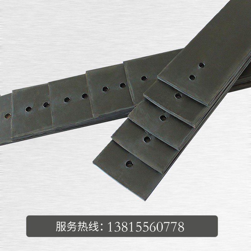 抛丸机门帘皮门条大门橡胶门帘挡板耐磨弹簧钢橡胶门帘抛丸机配件 - 图3