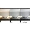 Hotel bar small chandelier led long tube cylindrical chandelier tapered modern 12w bedside bedroom chandelier