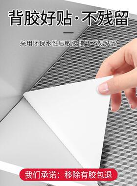 橱柜厨房油li95贴纸垫纸箔铝防火灶台防水防防粘潮柜子自墙纸耐高