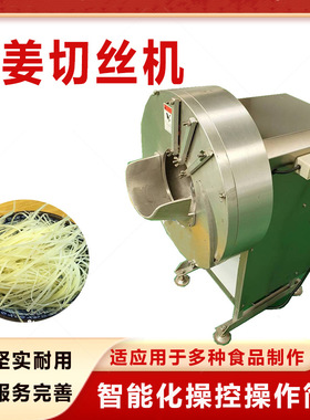 全自动大姜切丝机 食堂饭店专用大葱切丝机 不锈钢土豆切片机佳鸿