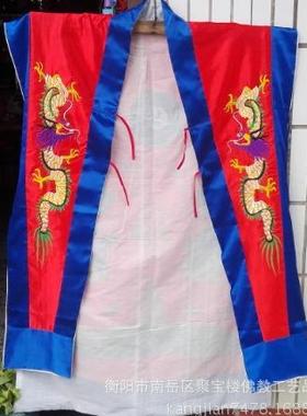 无袖龙法衣精袍边RMC衣道法袍朝衣经衣多色.发货随机