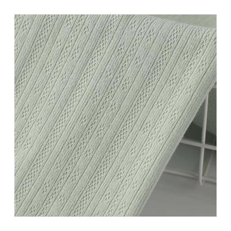 花有机针织提棉弹力罗纹竖纹挑孔WMZ层布婴儿春夏家居服睡双衣布,淘宝优惠券,粉丝福利购,淘宝优惠卷