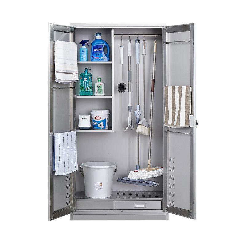 锈钢清洁柜学校家工厂学校保huadu202洁收卫生工具柜用储物拖把扫,淘宝优惠券,粉丝福利购,淘宝优惠卷