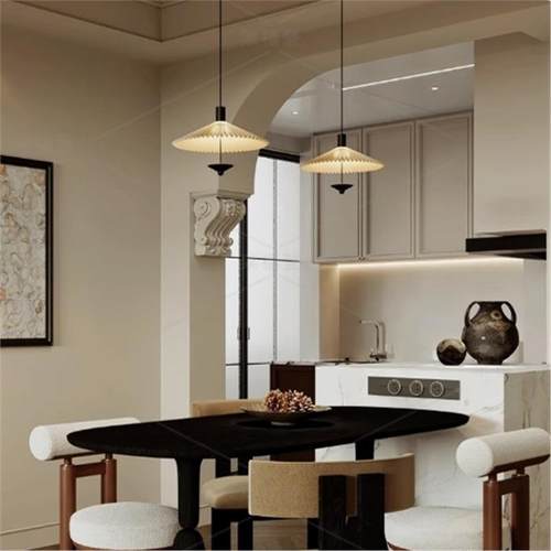 中厅古风餐吧厅吊灯客卧室茶室台岛台餐桌灯复民宿床头布616古艺 - 图0