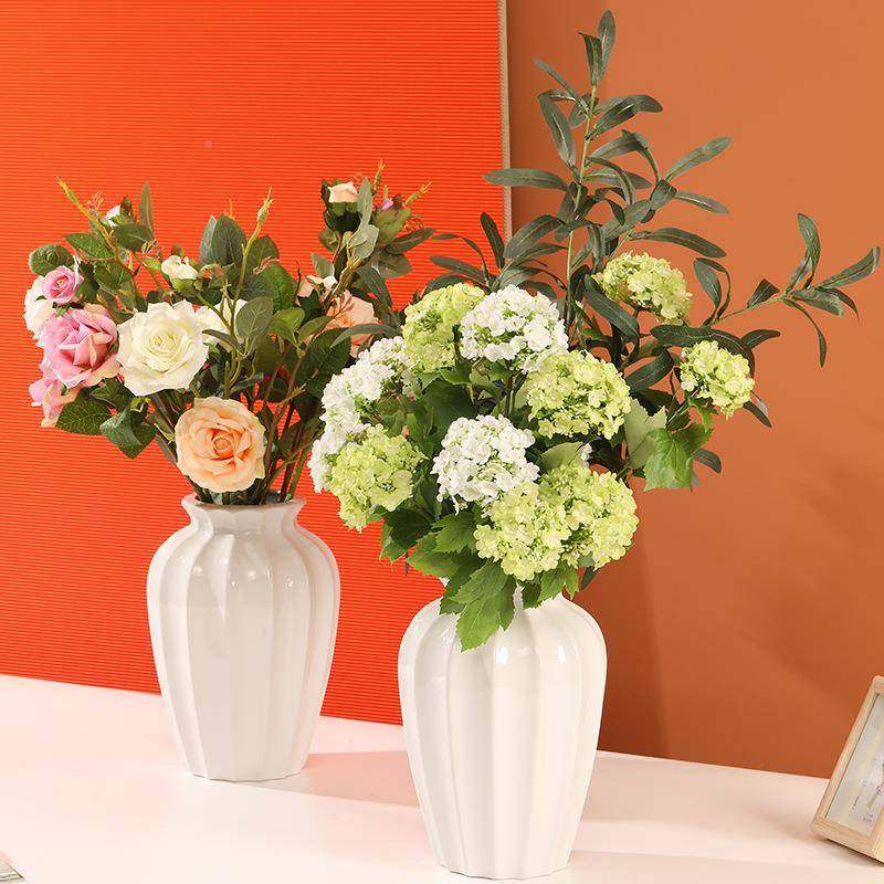 热销木绣球搭妃PDW配花瓶欧简约家居客厅插玄关陶瓷贵花瓶北花艺,淘宝优惠券,粉丝福利购,淘宝优惠卷
