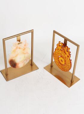 装现代美学新中式室软装展柜博古架陈列饰品搭配玉示璧软装MC-TY-