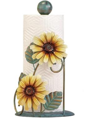 铁艺纸巾架阳光厨具装修配铁艺纸巾纸件房厨间客房厅立式纸巾架收