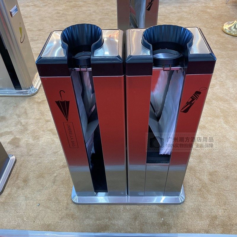 南方J-23E双头不锈钢自动雨伞机酒店门口伞袋伞套机带轮子套伞袋,淘宝优惠券,粉丝福利购,淘宝优惠卷