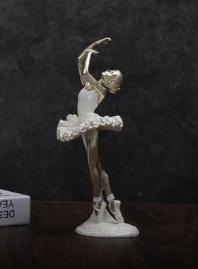 人节礼物芭蕾60529382女孩件玄关饰摆物工艺情制客品厅桌面舞者摆