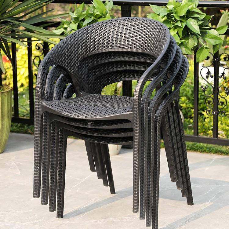 户外子庭院园塑料凳靠塑料椅子单椅咖啡厅大花椅排档背椅露天阳台,淘宝优惠券,粉丝福利购,淘宝优惠卷