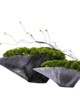 仿真绿果子色端艺花插YB-DZ-HY花酒高店大堂绿植假花卉摆设轻奢新