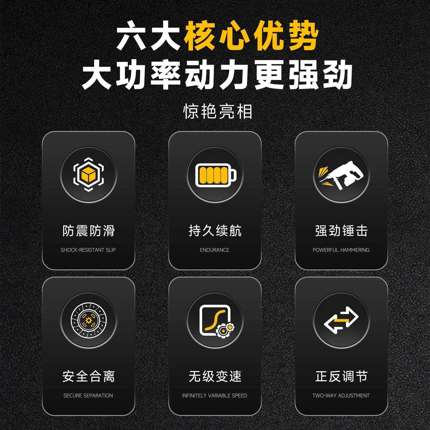 人民电器无刷电锤锂电充电三用电镐家用混凝土大功,淘宝优惠券,粉丝福利购,淘宝优惠卷