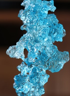 古法琉璃假山太湖石摆件家居饰品客厅玄关办公室桌面装饰品工艺