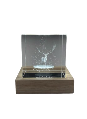 林深时见鹿,海蓝时见鲸浪漫治愈系摆件朋友节日生日纪念礼物