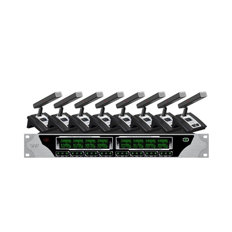 SP-D8无线话筒一拖八麦克风家用唱歌kTV充电会议工程领夹头戴直播,淘宝优惠券,粉丝福利购,淘宝优惠卷