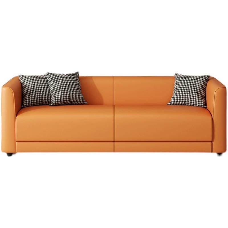 沙发小户型客厅简易出租房服装店休息区接待猫爪皮双人三人位家用,淘宝优惠券,粉丝福利购,淘宝优惠卷