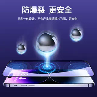 【下单立减50】适用苹果17/16/15/14/13/12防窥钢化膜17Pro Max无尘舱Xs/XR无孔JM - 图0