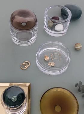 IF获奖作Nude努德土耳其进口水罐晶玻92760璃彩盖板储物样房装饰