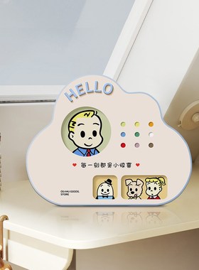 原田治入户玄关桌面小摆件卧室床头装饰品卡通摆画 画2025新款奶