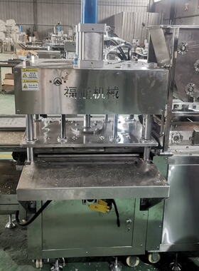 福通全自动燕麦酥机器燕麦脆成型设备压力厚薄可调麦片脆压块机