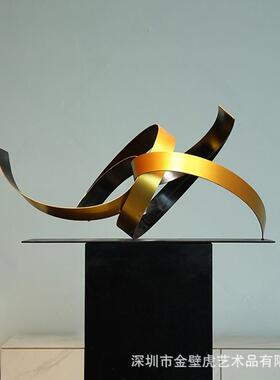 现代不锈雕塑钢酒店写字楼样板艺房别墅前台走BH-J160廊电梯台面