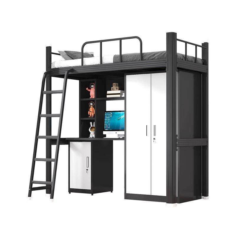 铁艺钢木床学校员工宿舍上床下桌小户型卧室出租屋公寓床,淘宝优惠券,粉丝福利购,淘宝优惠卷