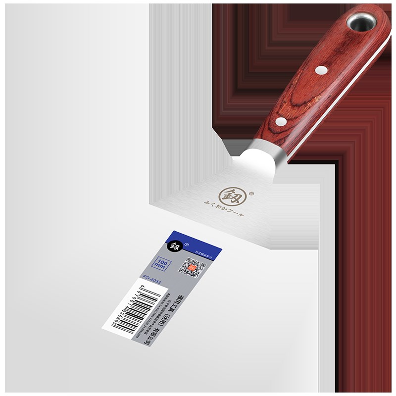 油灰刀腻子刀清洁小铲刀不锈钢批刀刮刀刮腻子铲刀油漆批灰刀工具 - 图3