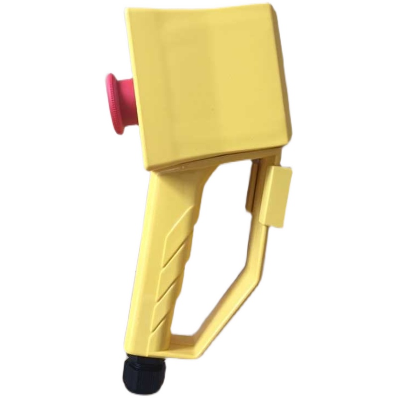 Handheld chassis packaging machinery back-mounted mobile button operated mask machine canned liquid labeling machine control box