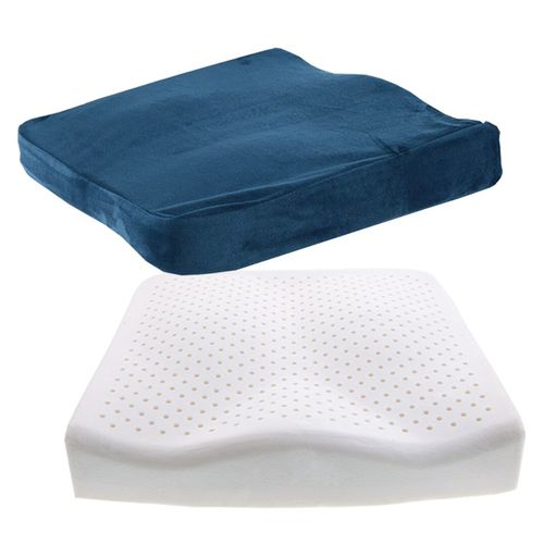 deeptex泰国原装进口天然乳胶汽车用办公室学生加厚透气椅子坐垫 - 图3