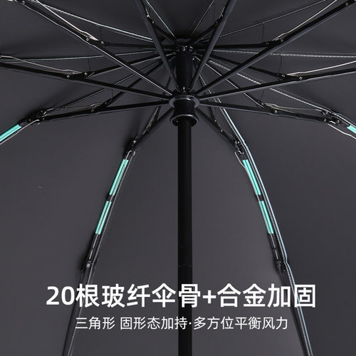 反向全自动雨伞大号男士加固加厚结实抗风晴雨两用车载太阳遮阳伞 - 图1