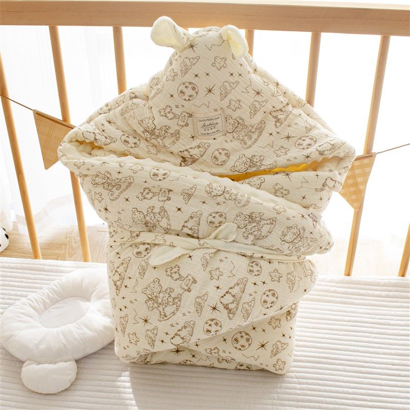 初生婴儿包被四季加厚襁褓纯棉新生儿抱被子宝宝产房包单春秋冬夏,淘宝优惠券,粉丝福利购,淘宝优惠卷