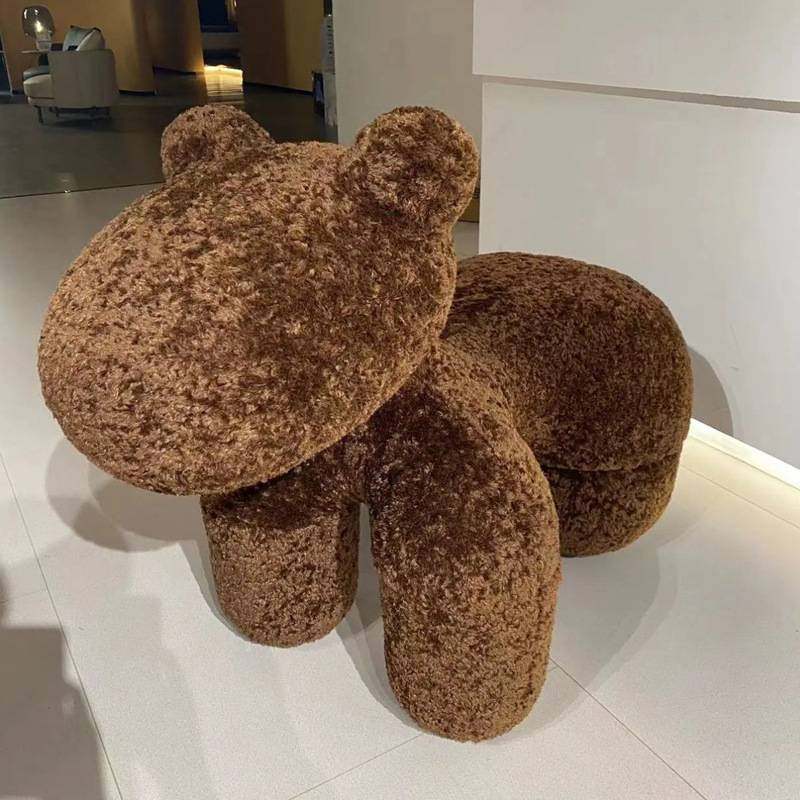 小马椅儿童定型棉客厅懒人沙发成人家用羊羔网红创意座椅动物坐凳,淘宝优惠券,粉丝福利购,淘宝优惠卷