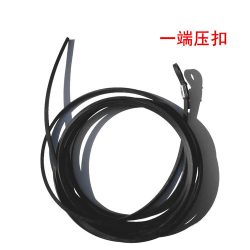 货车包胶钢丝绳卡车用品刹车绳挂车压扣封车卡车通用软丝橡胶拉绳 - 图0