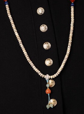 武当山官方迷你星月菩提手串小米珠高端配饰手持多圈文玩链