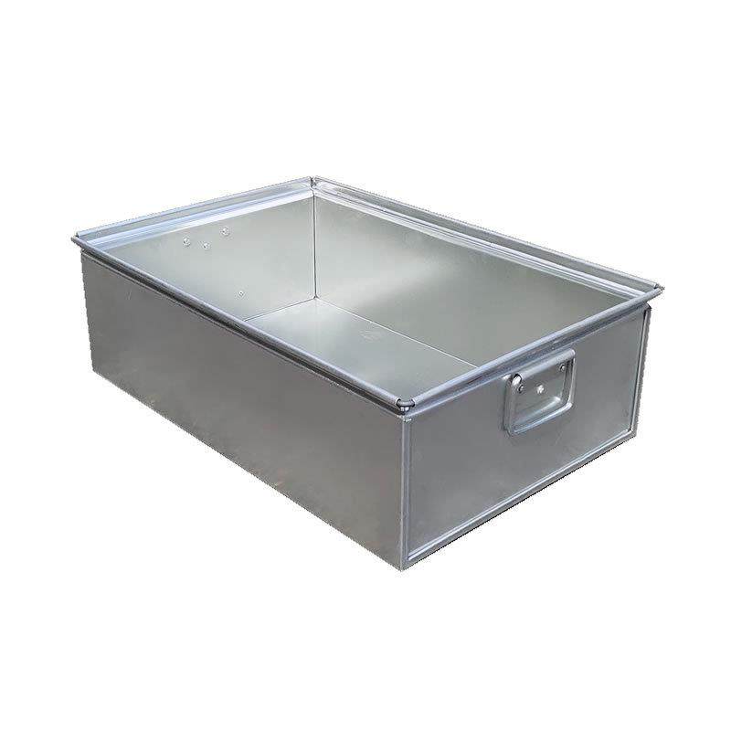 金属周转箱 加厚镀锌钢板带把手可堆码存放五金配件 铁质周转箱,淘宝优惠券,粉丝福利购,淘宝优惠卷
