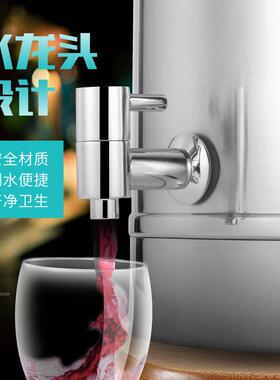 30油4不0锈钢桶酒桶带龙头食用花430生油带盖密封桶加斤厚奶桶51