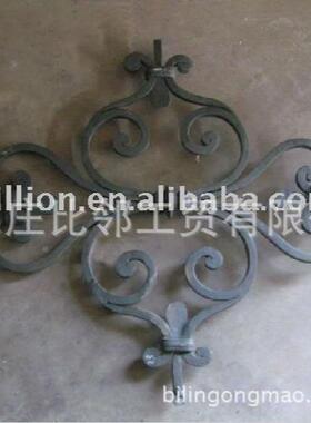 门河北工贸铁艺配件配铁艺件NGN梯花锻打件铁艺铸件零大扶手