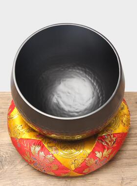 博能堂台湾铜磬黄铜罄钵佛音碗引罄修行钵 铜钵铜庆 钵音碗摆件