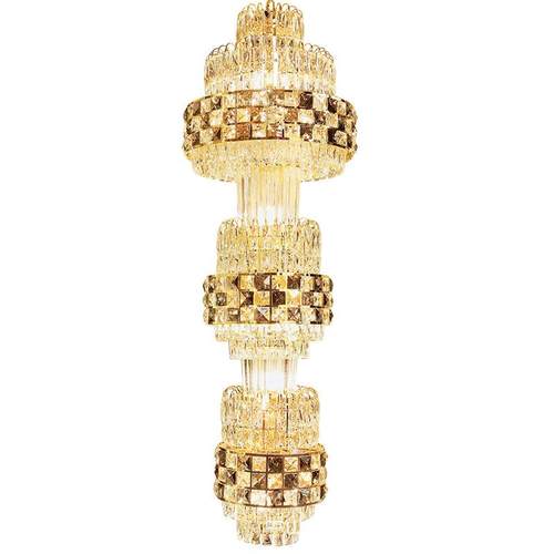 欧式灯旋转楼梯长吊灯奢华大气别客墅复式中楼吊现楼代轻奢105高 - 图3