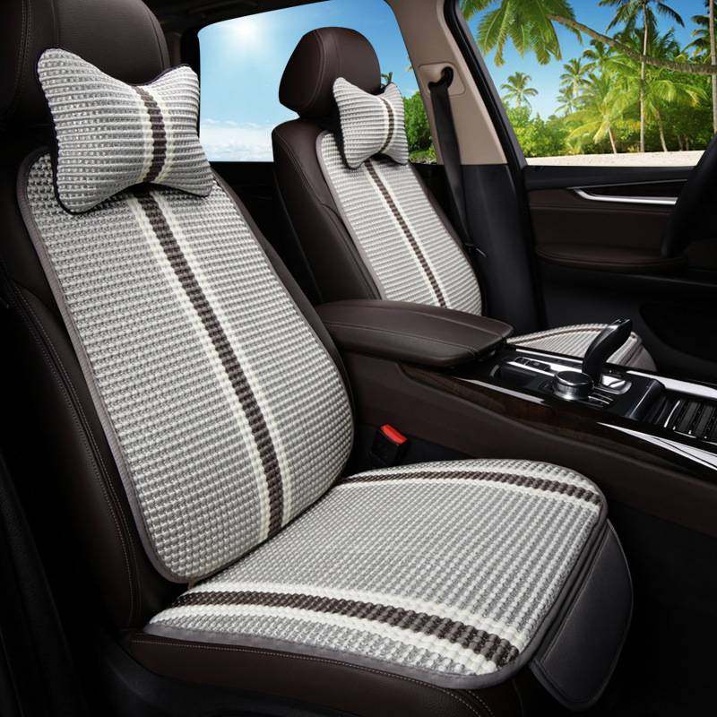 汽车坐垫四季通用三件套单个座椅垫夏季冰丝车垫子主副驾座垫单片,淘宝优惠券,粉丝福利购,淘宝优惠卷