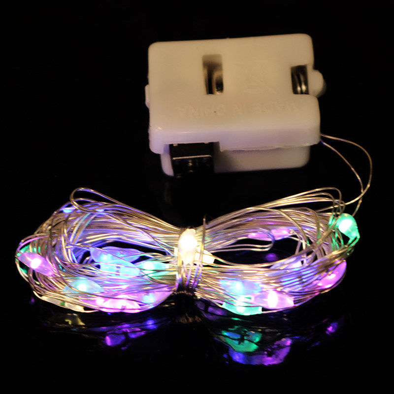 LED灯串铜线灯电池彩色灯蛋糕装饰灯串插件配件生日鲜花暖白闪灯,淘宝优惠券,粉丝福利购,淘宝优惠卷