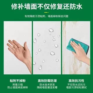 【下单立减50】防水防潮免漆补墙膏墙面修补白色腻子膏室内墙LJ - 图2