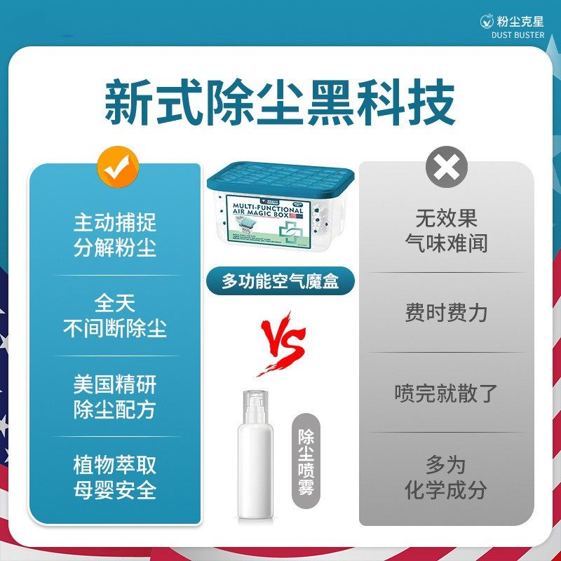 2.0升级款吸附灰尘空气持久清新除尘魔盒洁全自动灰尘清除PJ1-2,淘宝优惠券,粉丝福利购,淘宝优惠卷