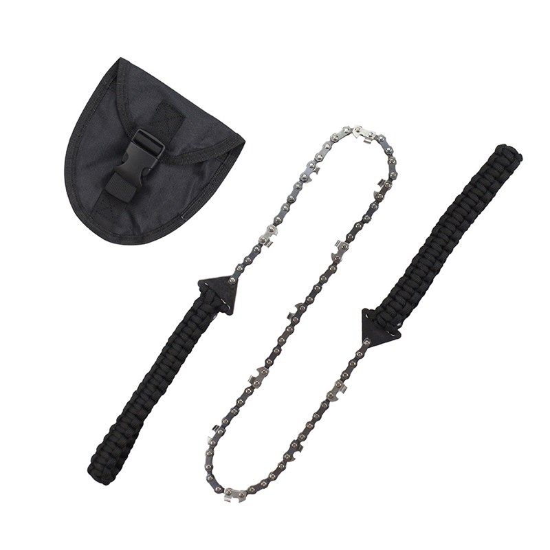 24寸11/33齿编织伞绳拉带手拉链锯便携野外求生工具园林口袋线锯,淘宝优惠券,粉丝福利购,淘宝优惠卷