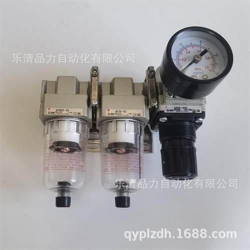 SMC三联件AC20C-AC30C-AC4C-0N1G-F02E-N030G-F04DLSE-1-2-R-N1-R - 图0