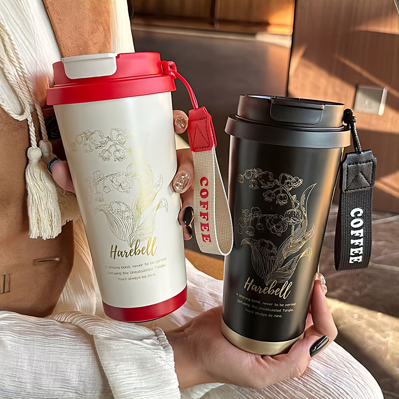 简约保温杯创意男带盖学生茶杯潮流女高颜值咖啡杯定制水杯,淘宝优惠券,粉丝福利购,淘宝优惠卷