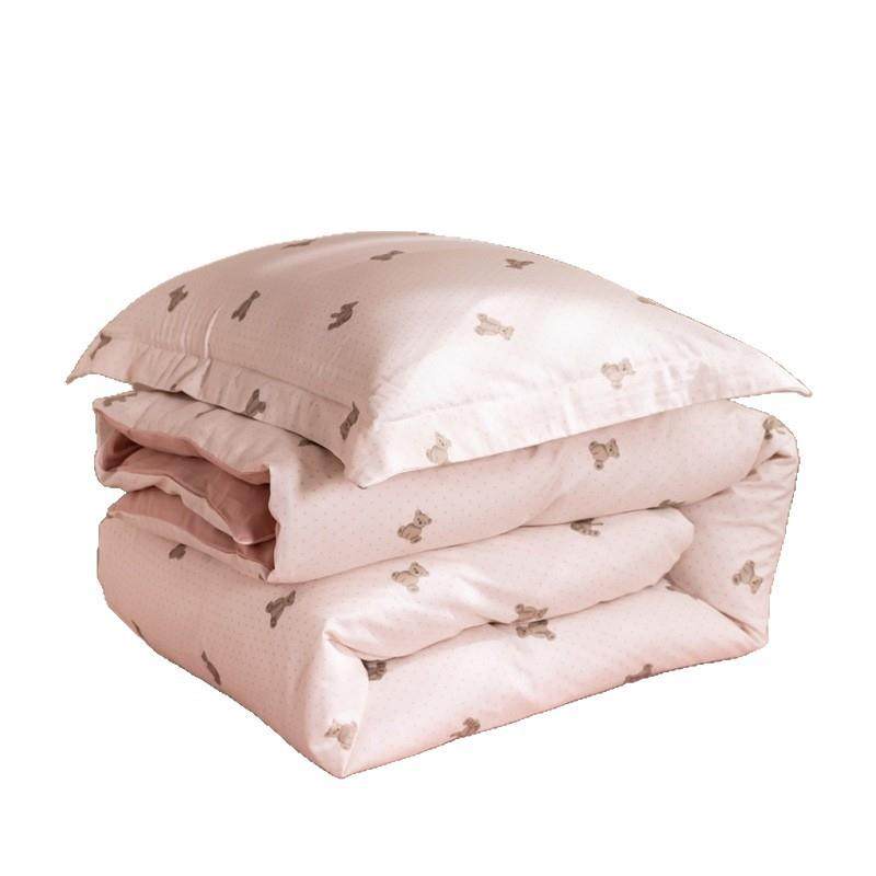 直播爆款纯棉全棉床上用品2025新款学生清新被套宿舍床单三件套,淘宝优惠券,粉丝福利购,淘宝优惠卷